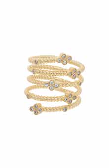 Juvell Cubic Zirconia Wraparound Ring