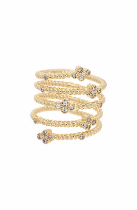 Juvell Cubic Zirconia Wraparound Ring