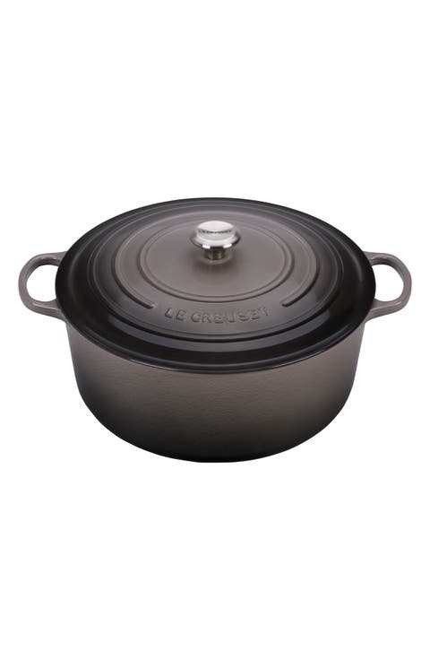 Signature 13 1/4-Quart Oval Enamel Cast Iron French/Dutch Oven