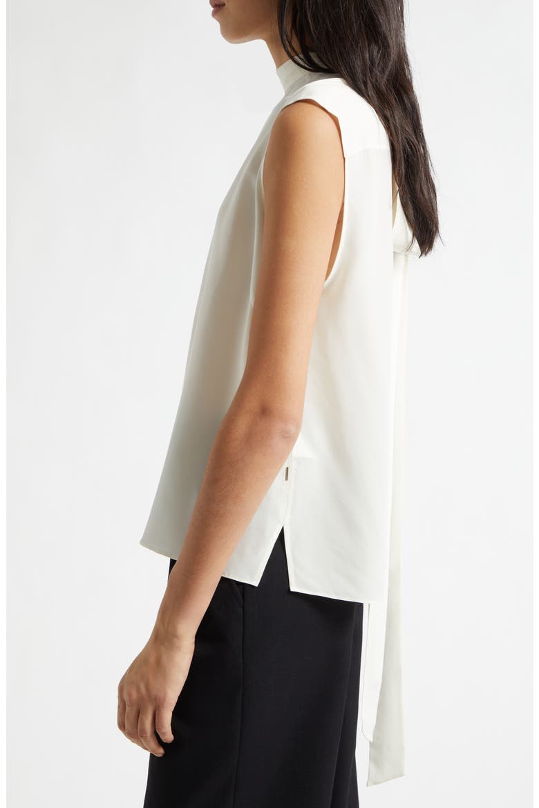 Besei Silk Top, Alternate, color, SOFT CREAM