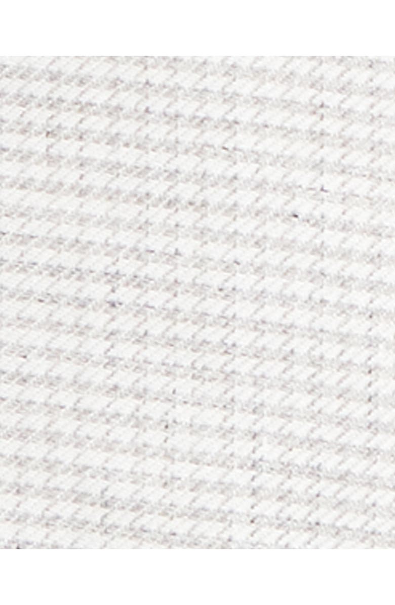 Theory B.Mela Houndstooth Linen Blend Button-Up Shirt, Alternate, color, Platinum Multi