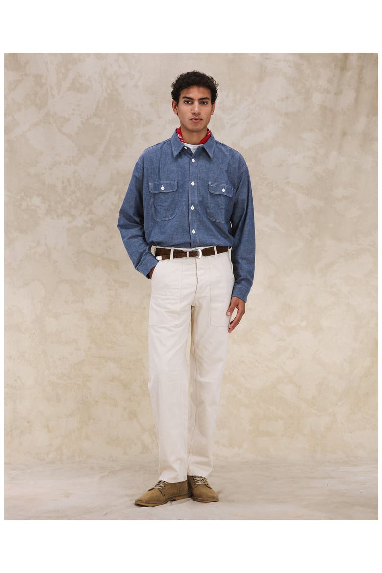 Sail Chambray Shirt, Alternate, color, SKY