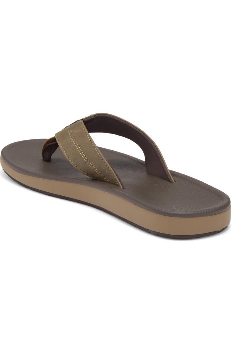Reef Journeyer Flip Flop Sandal, Alternate, color, Mocha