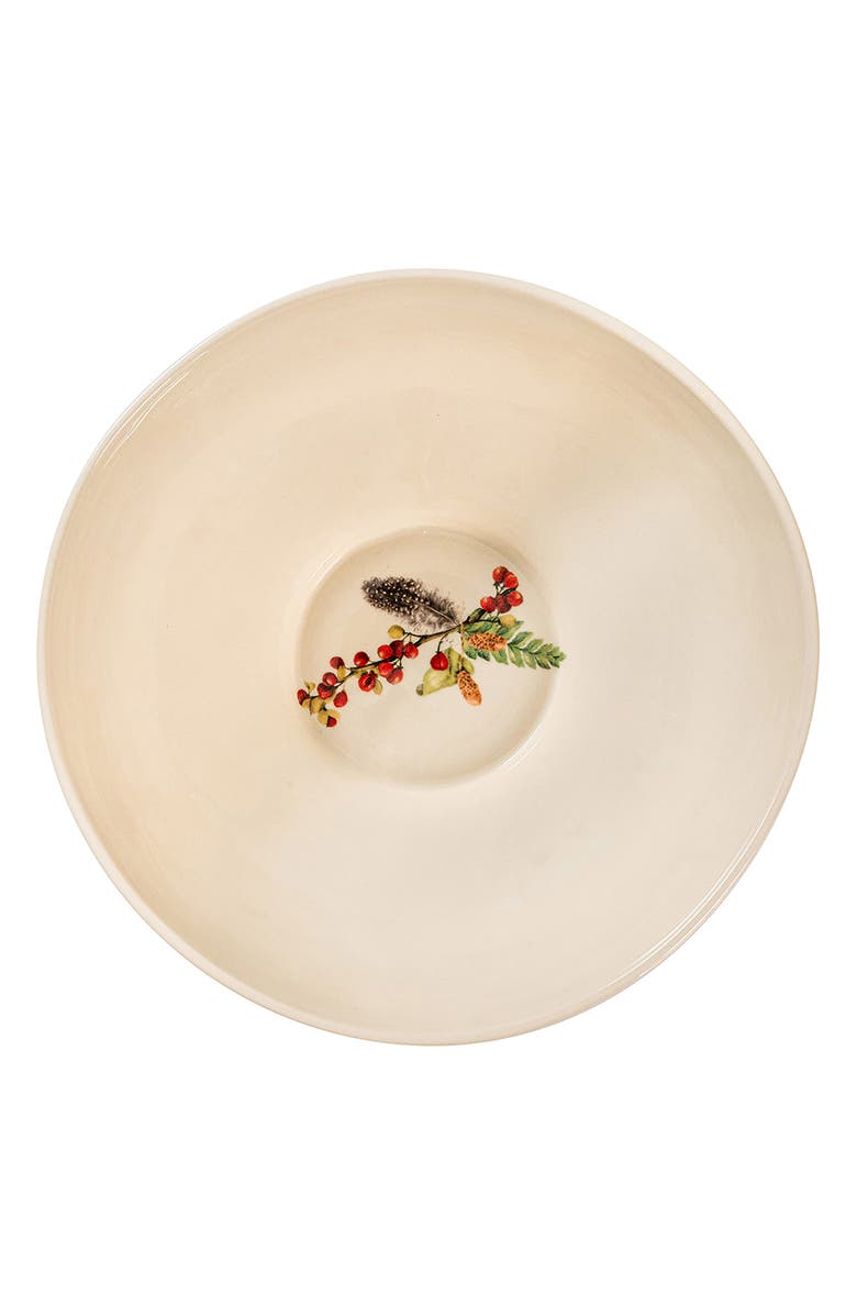 Juliska Forest Walk Serving Bowl, Alternate, color, Caf Au Lait