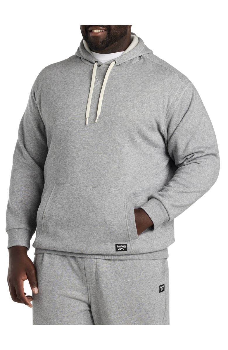 Reebok Big & Tall Fleece Hoodie, Main, color, 