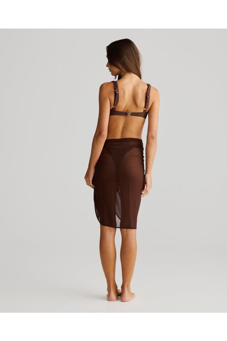 Catalina Sarong, Alternate, color, Chocolate