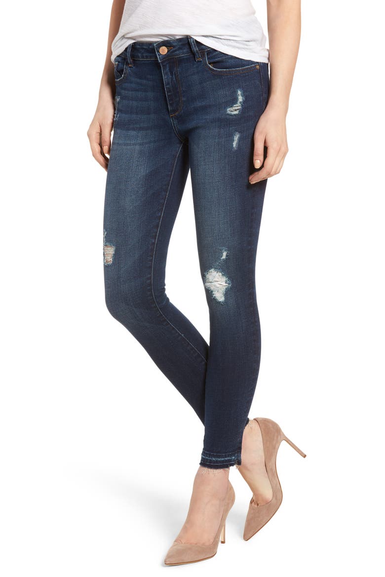 Margaux Instasculpt Ankle Skinny Jeans, Main, color, THEILA