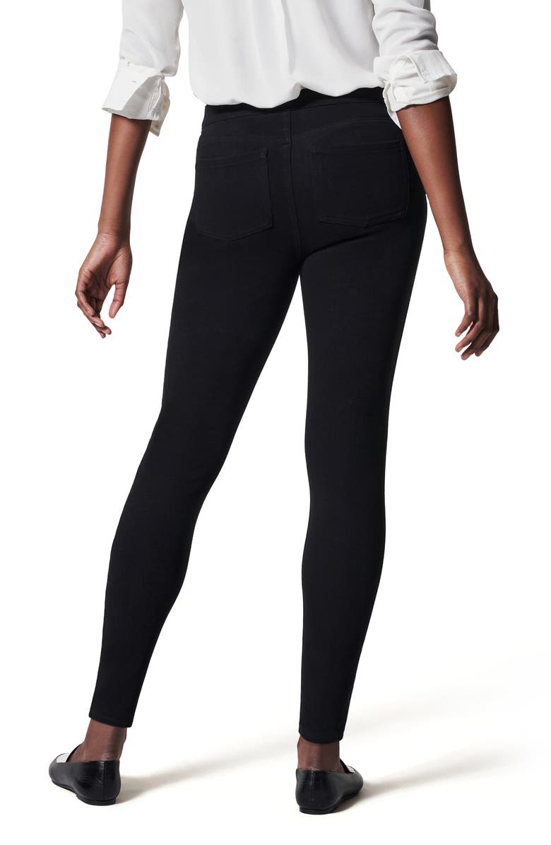 SPANX<sup>®</sup> Jean-ish Leggings, Alternate, color, Black