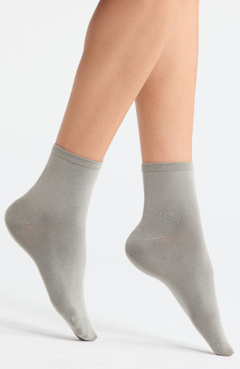 Everyday Low Flat Knit Crew Socks