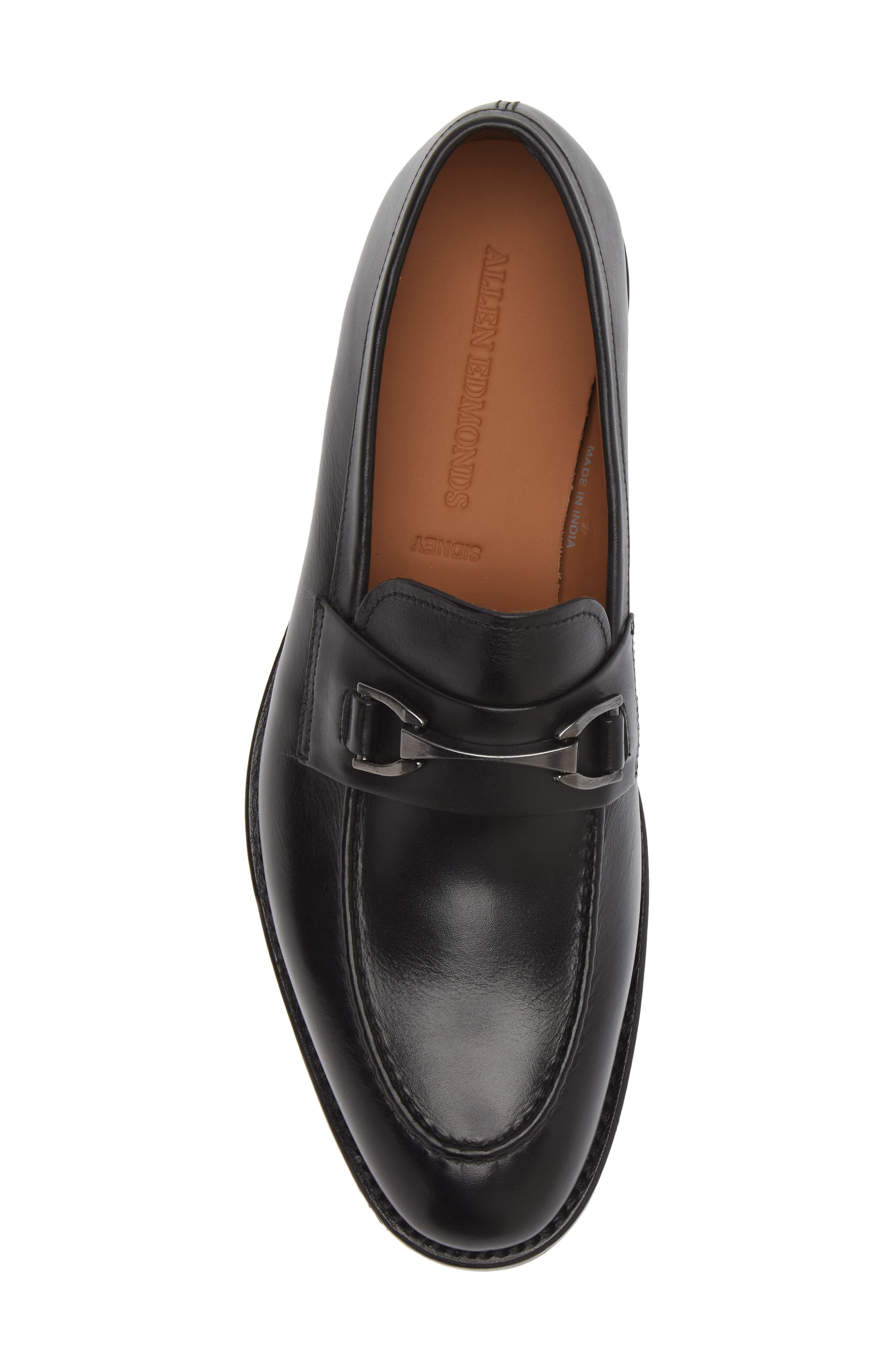 Allen Edmonds Sidney Bit Loafer, Alternate, color, Black