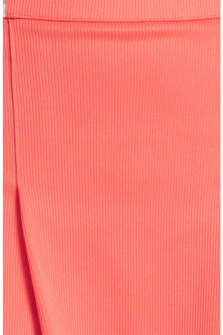 Womens' Heritage Stripe Pleat Skirt, Alternate, color, Flame