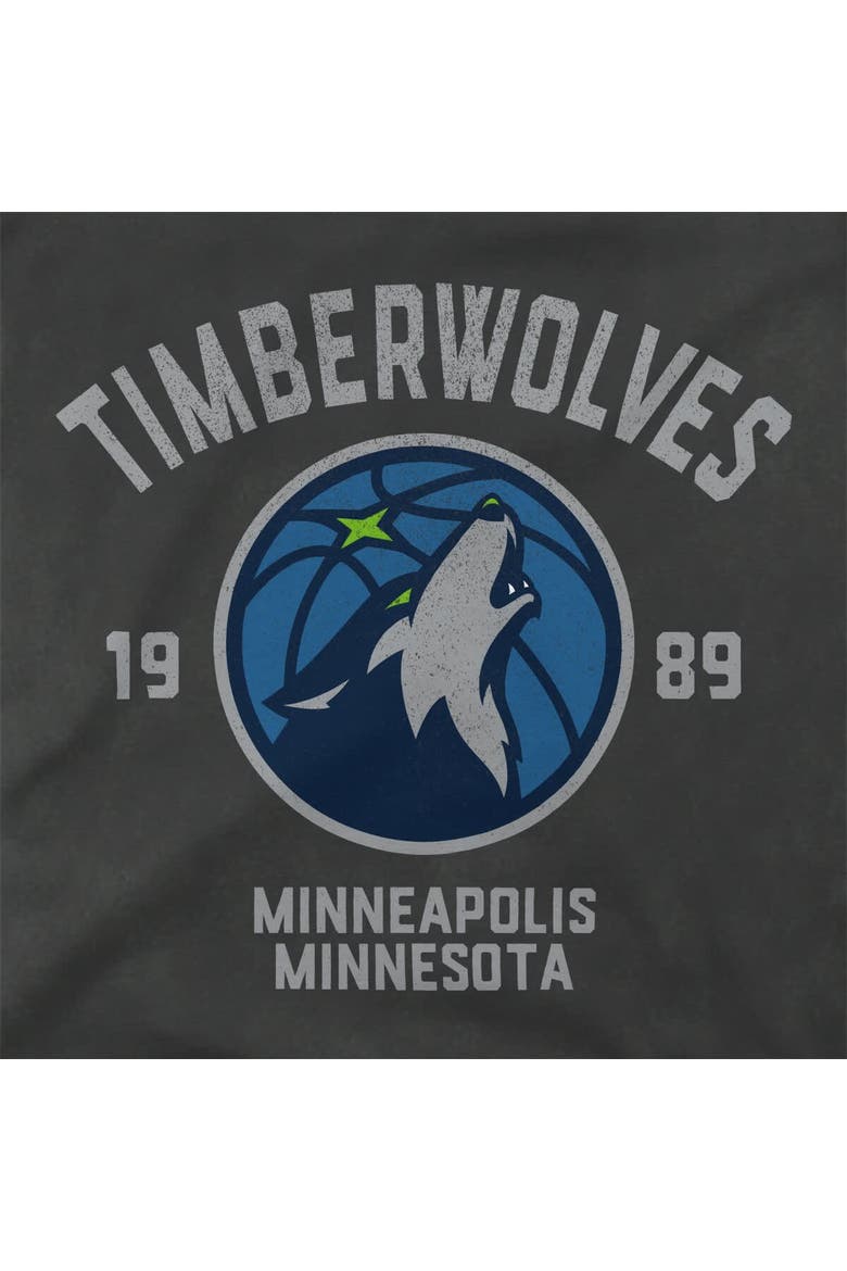 Unisex Stadium Essentials  Black Minnesota Timberwolves Get Back Vintage T-Shirt, Alternate, color, Black