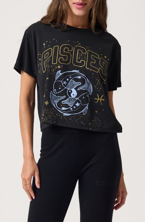 Pisces Mercury Graphic T-Shirt