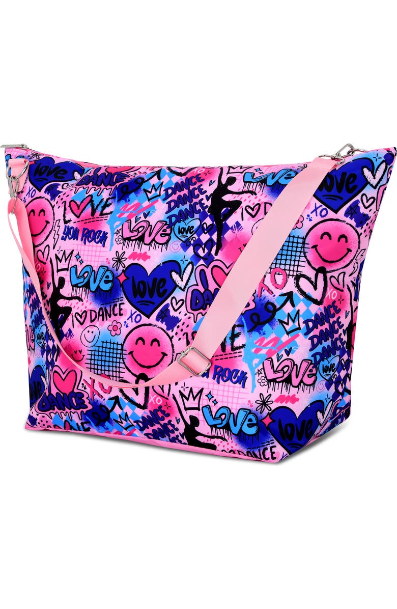 Iscream Kids' Corey Paige Dance Weekender Bag, Alternate, color, Pink Multi
