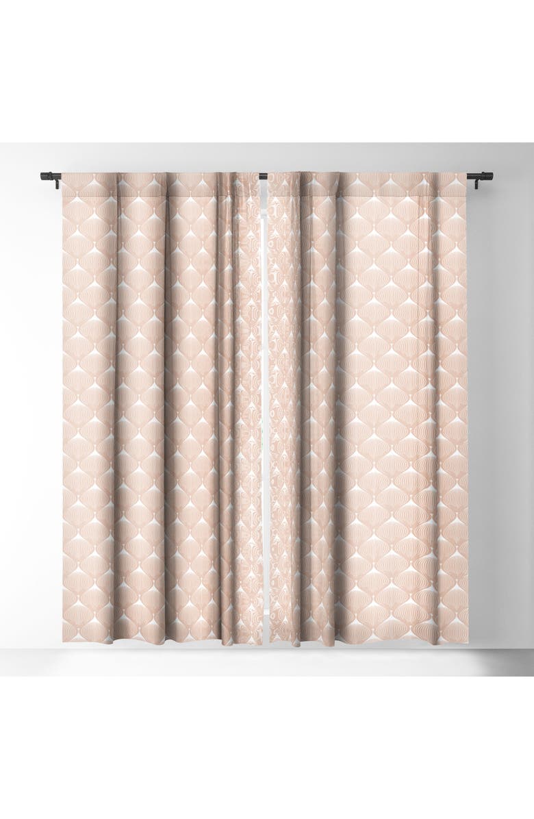 Deny Designs Caroline Okun Spring Bulb Blackout Window Panel, Alternate, color, 