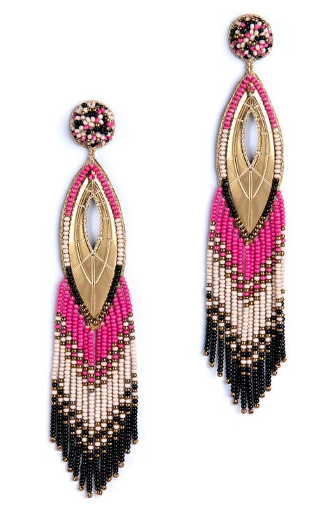 Merliah Beaded Drop Earrings