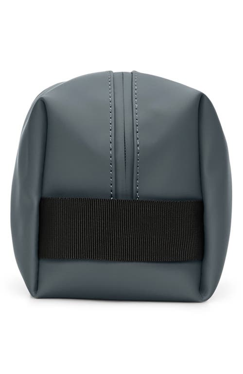Rains Small Waterproof Toiletry Bag In Blue