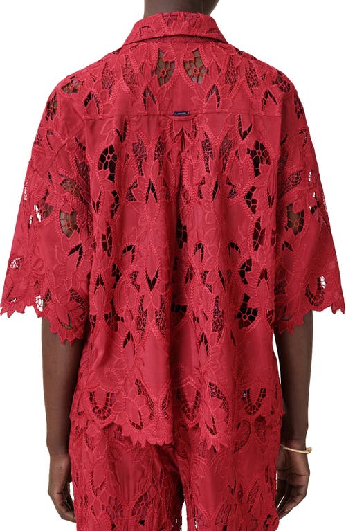 Allsaints Charli Embroidered Button-up Shirt