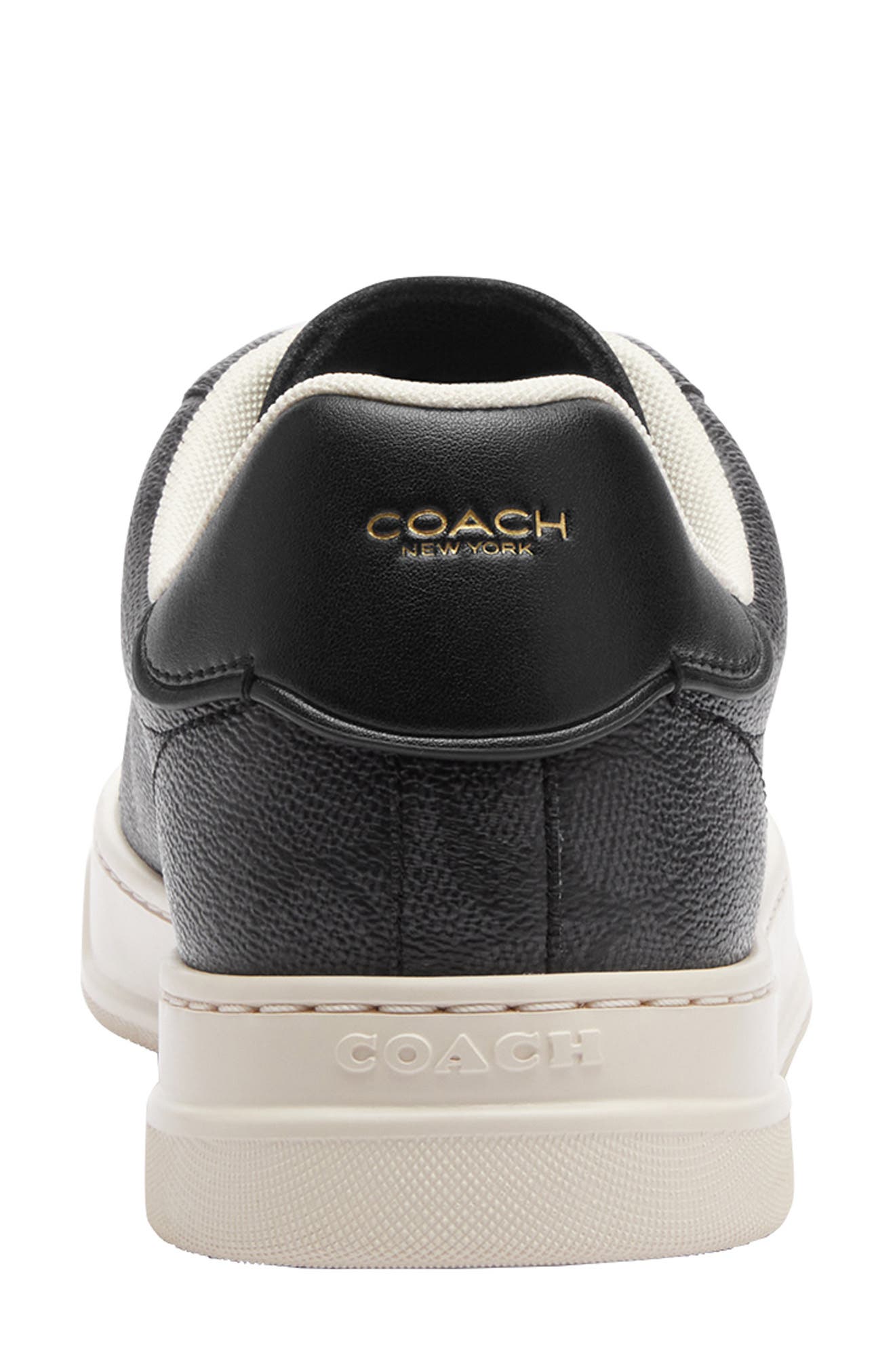 COACH High Line Signature Sneaker, Alternate, color, Charcoal/ Black