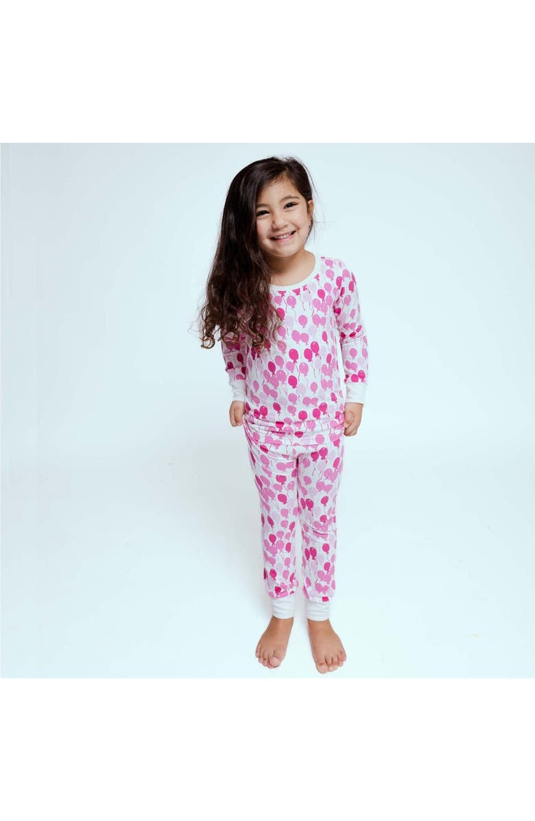Norani Kids Organic Two-Piece Pajama Set, Alternate, color, 