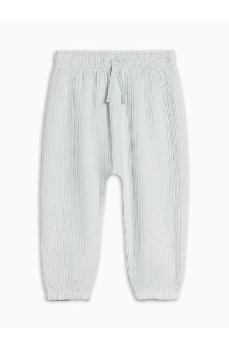 KENDI by Colored Organics Organic Piper Muslin Pants, Alternate, color, Powder