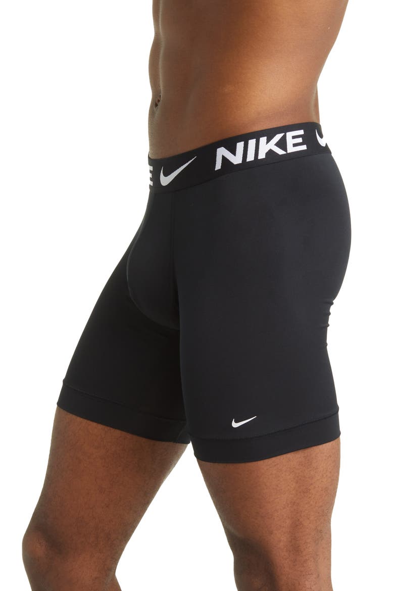 3-Pack Dri-FIT Essential Long Leg Boxer Briefs, Alternate, color, BLACK/BLACK/BLA