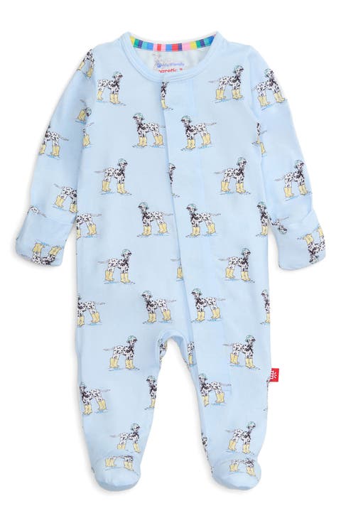 Spots and Splashes Magnetic Closure Footie (Baby)