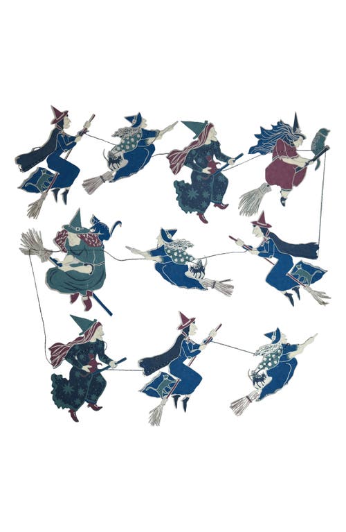 East End Press Wicked Witches Skeletons Sewn Garland in Mixed  product