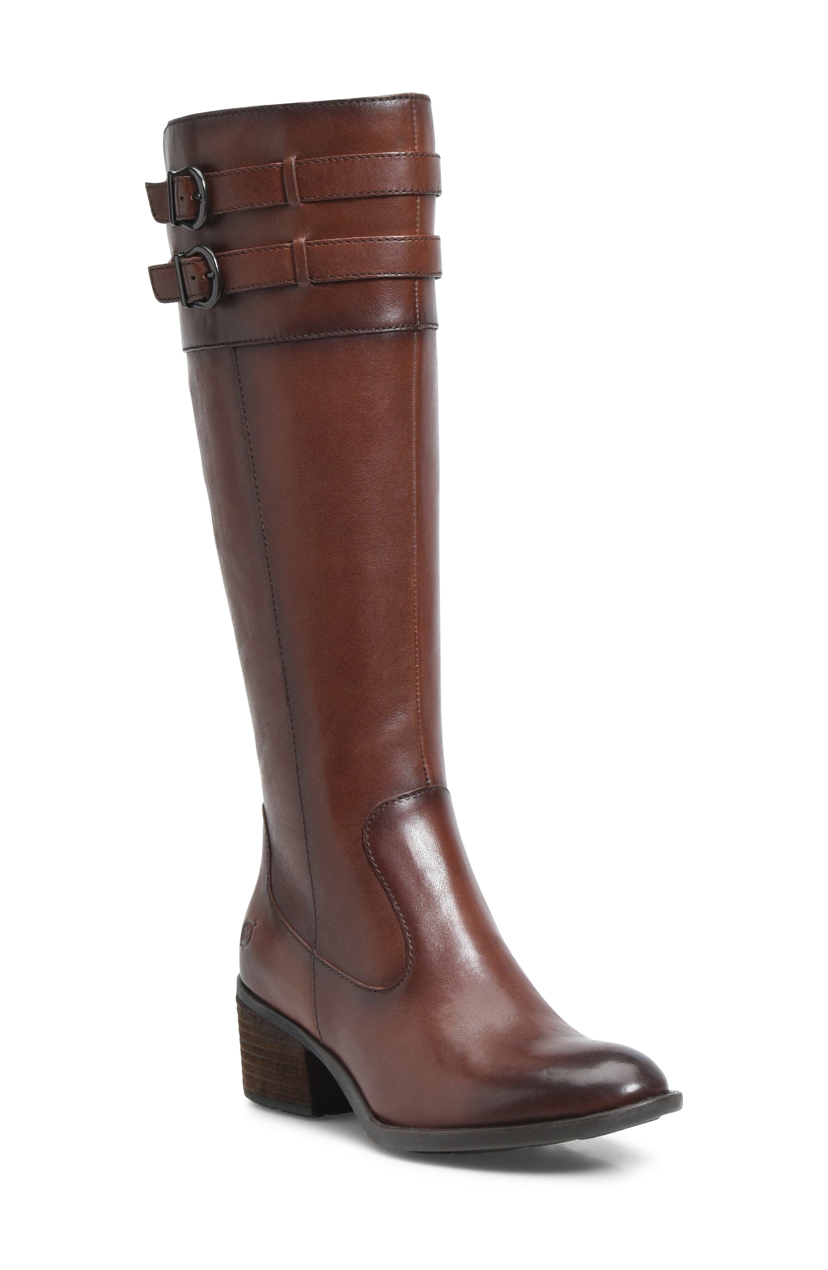 Børn Tay Block Heel Knee High Boot, Main, color, 