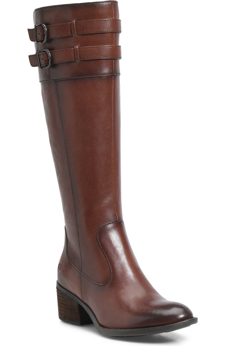 Børn Tay Block Heel Knee High Boot, Main, color,