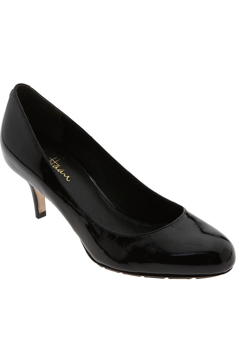 Cole Haan 'Air Talia Mid' Patent Leather Pump, Main, color,