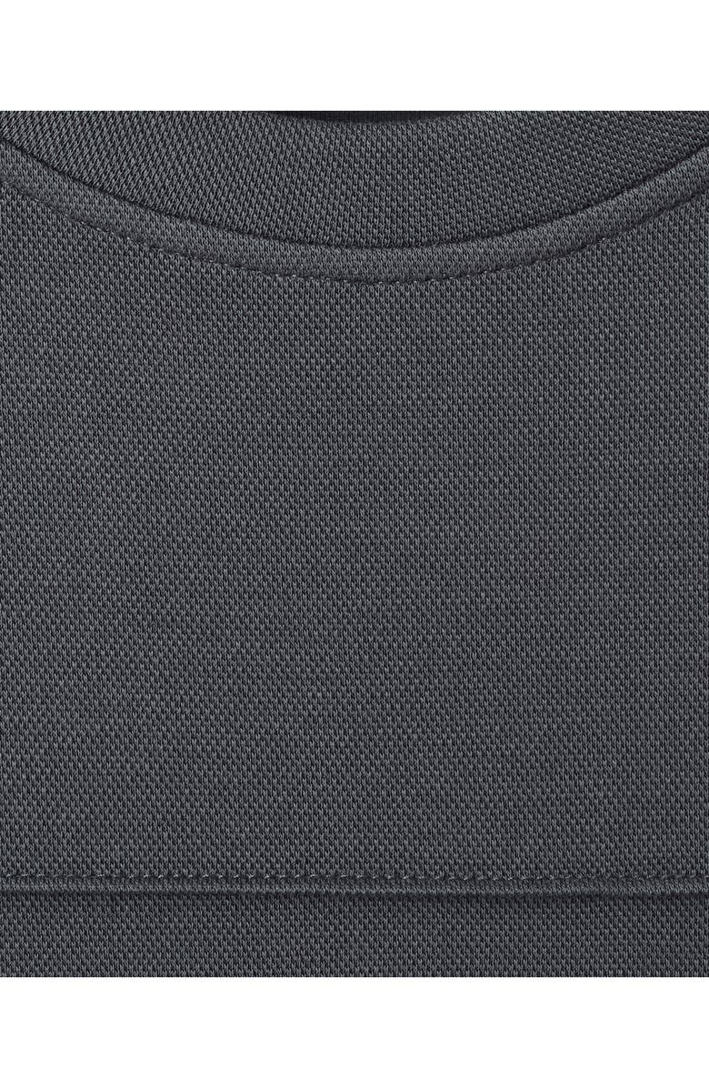 MANGO Ruched Sleeve Sweatshirt, Alternate, color, Blue