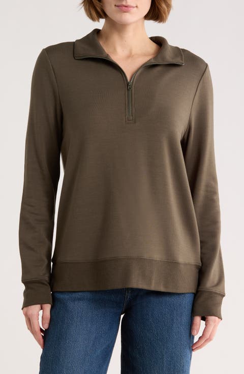 Quarter Zip Sweatshirt