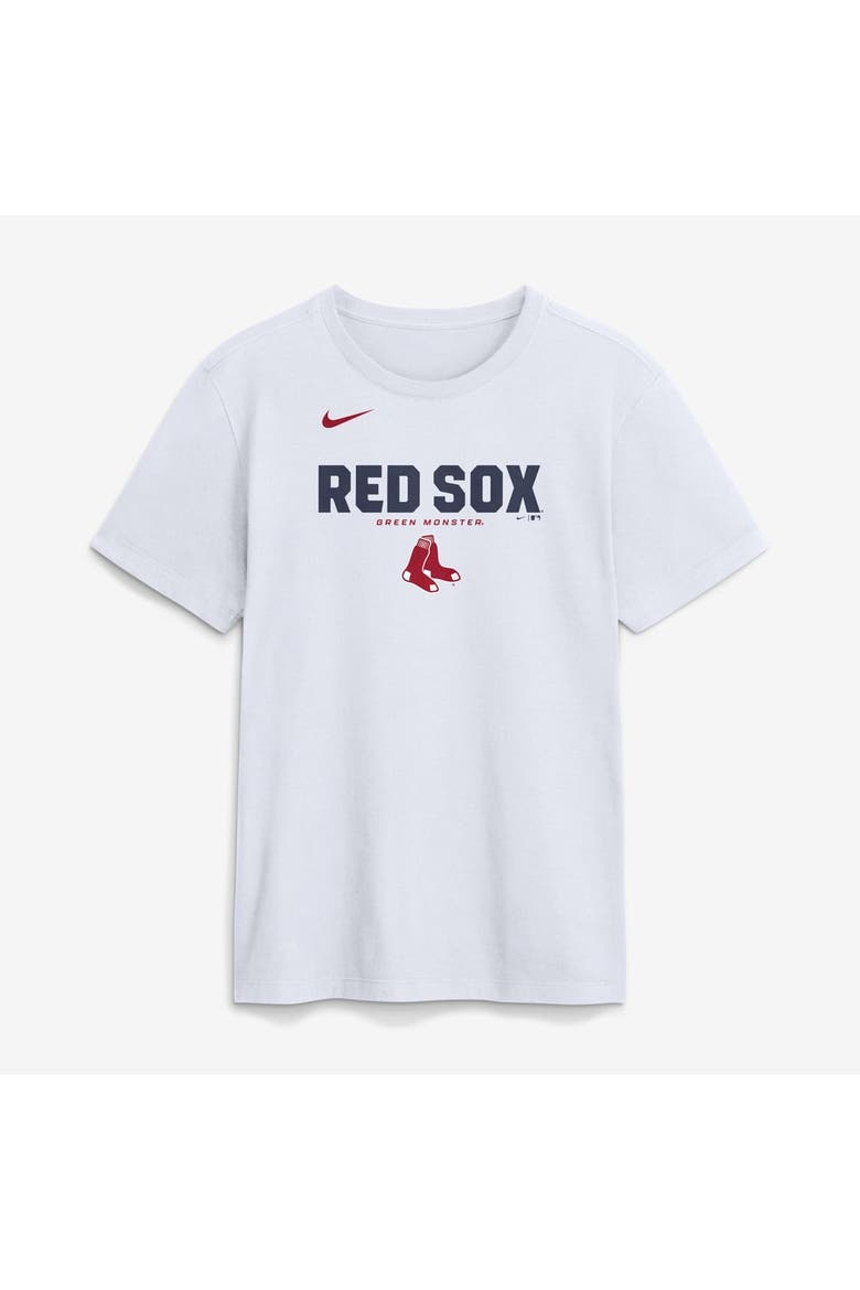 Men's Nike White Boston Red Sox Bold Team Name T-Shirt, Alternate, color, White