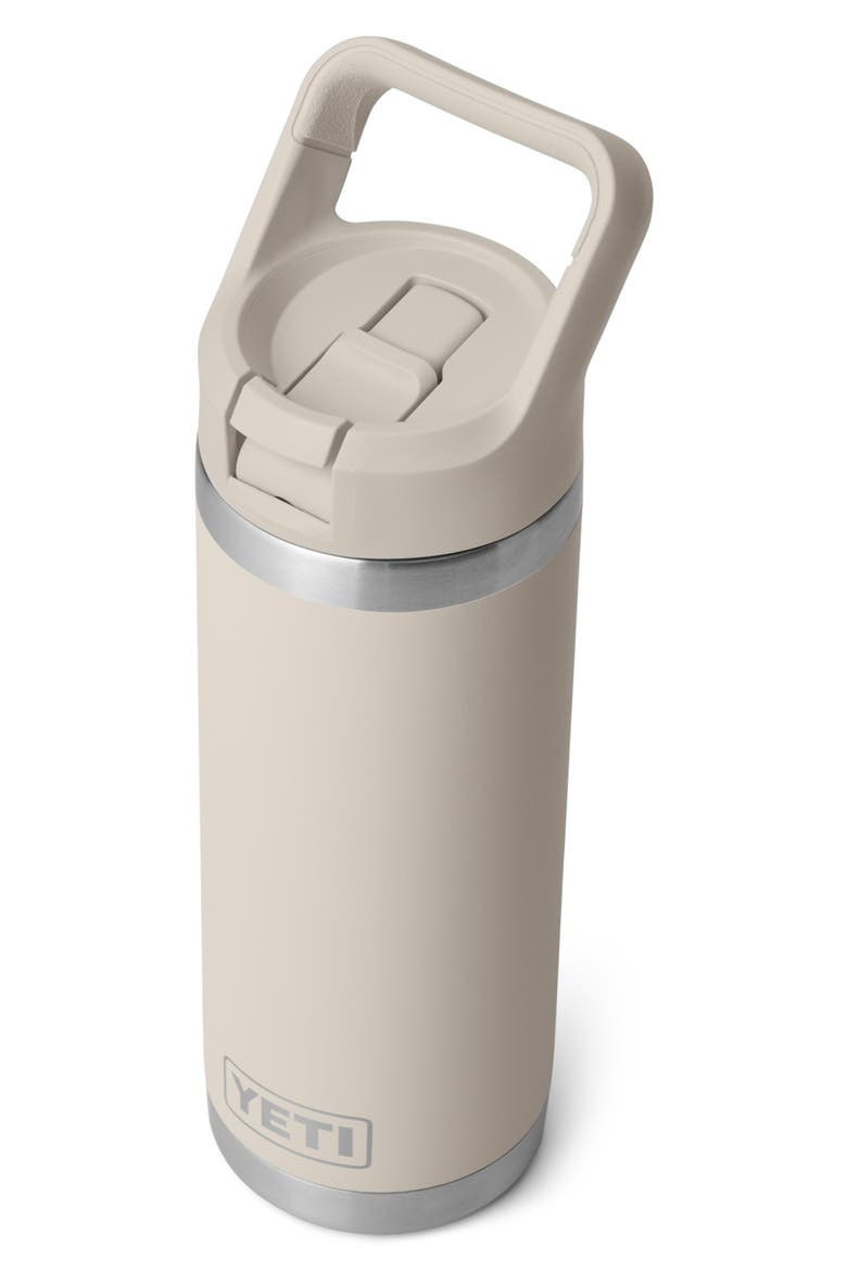 Rambler 18-Ounce Straw Water Bottle, Alternate, color, CAPE TAUPE