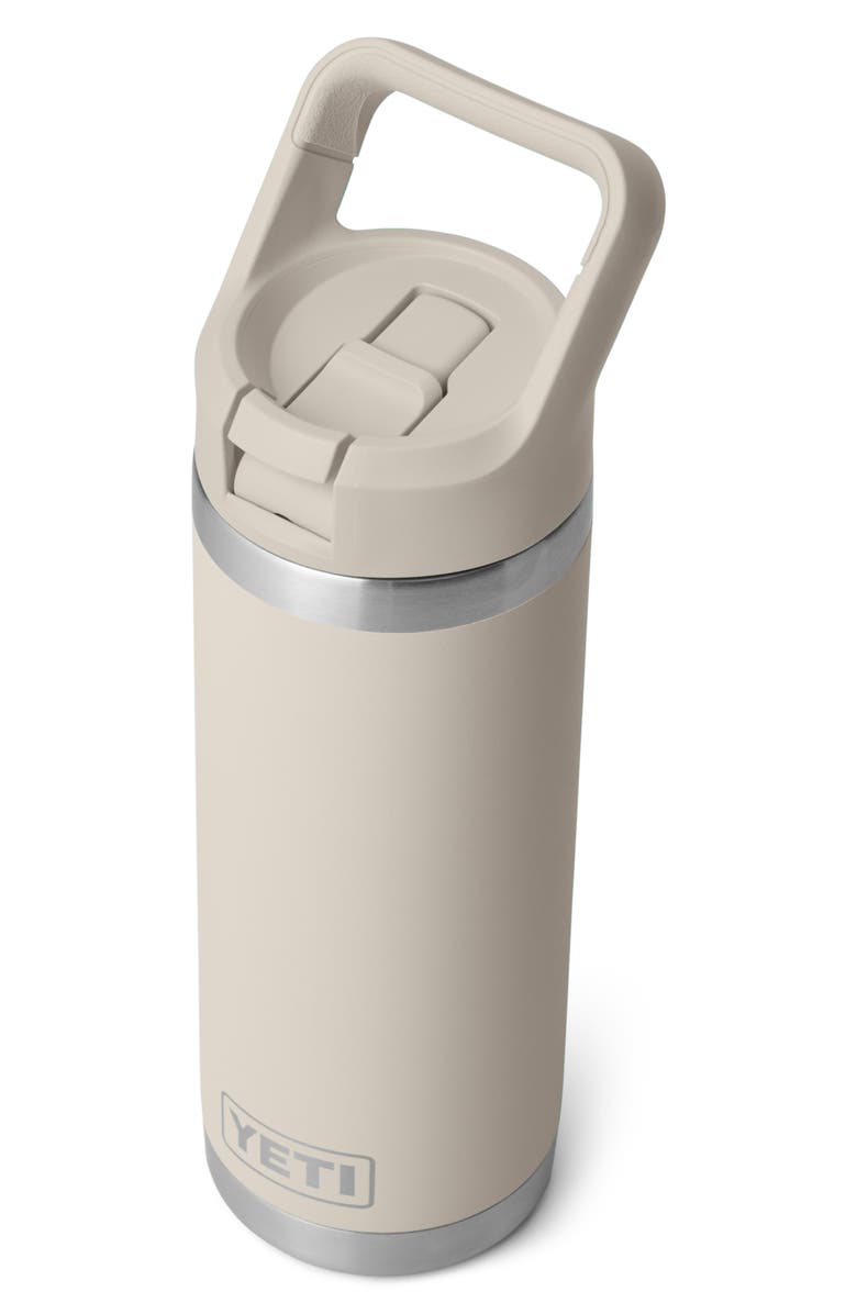 YETI Rambler 18-Ounce Straw Water Bottle, Alternate, color, Cape Taupe