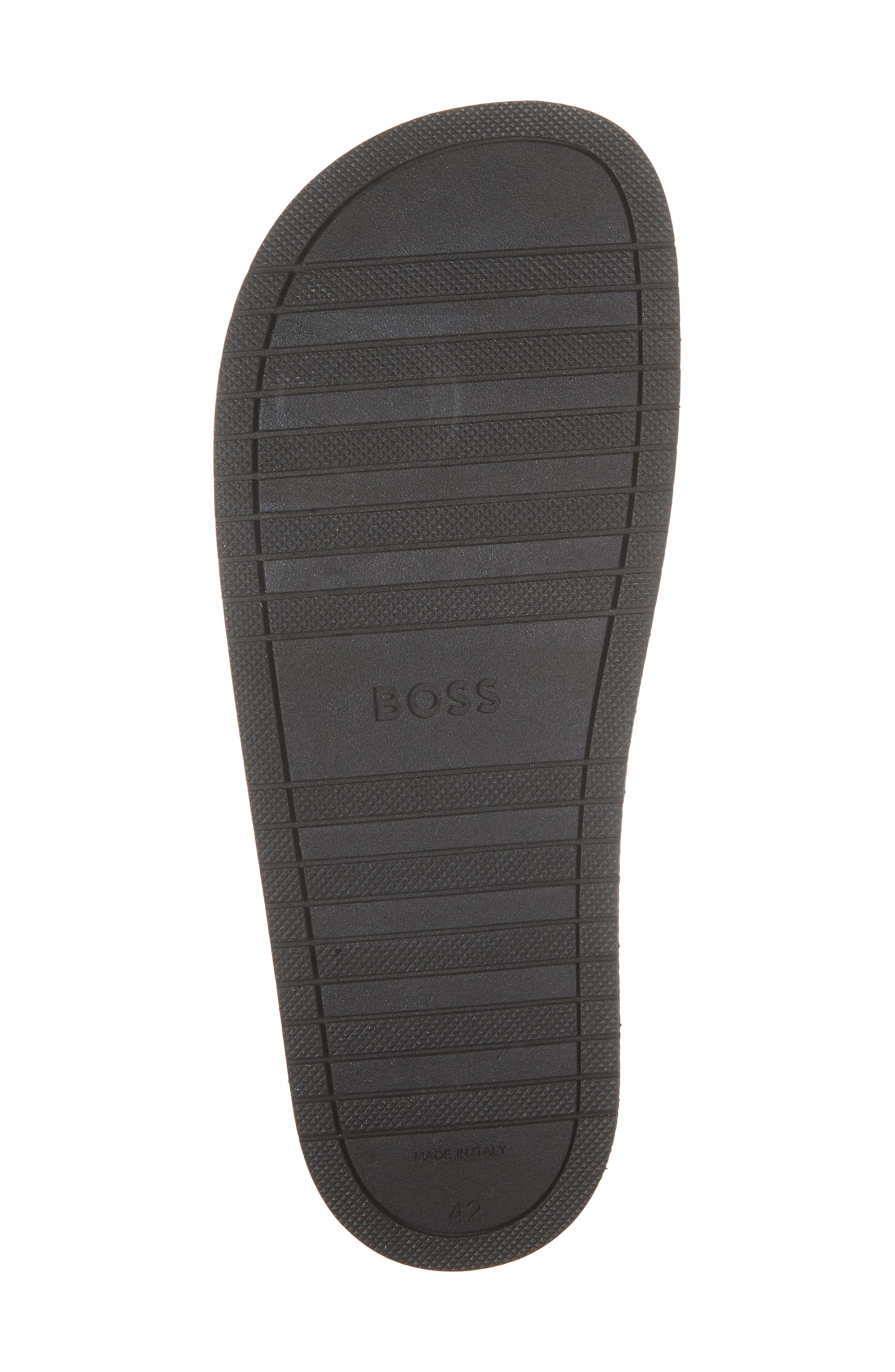 Aryeh Slide Sandal, Alternate, color, BLACK