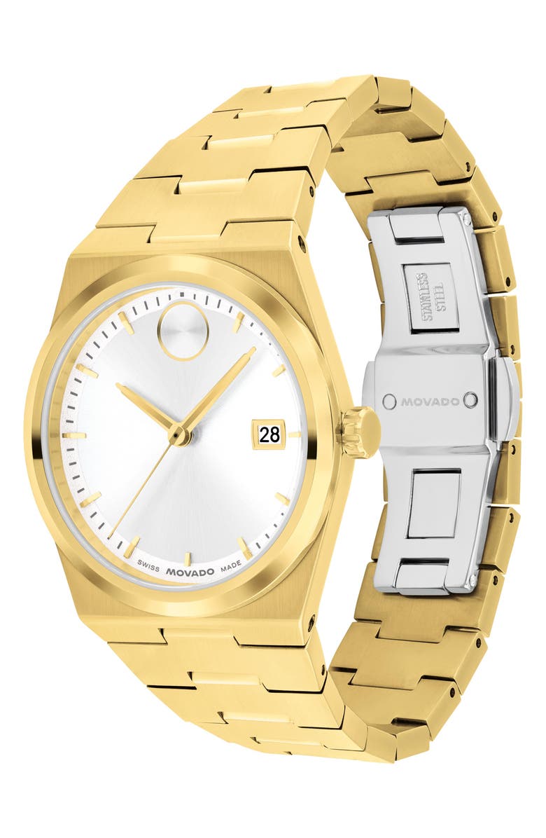 Movado Bold Quest Bracelet Watch, 35mm, Alternate, color,