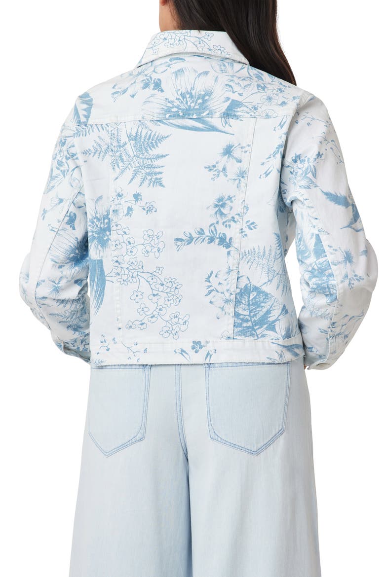 Forever Denim Jacket, Alternate, color, TROPICAL TOILLE