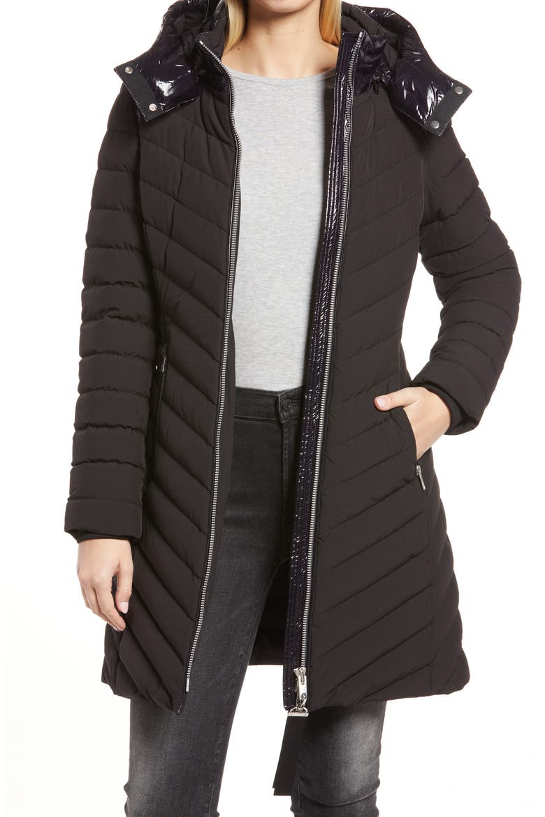 East Prairie Down Parka, Main, color, BLACK