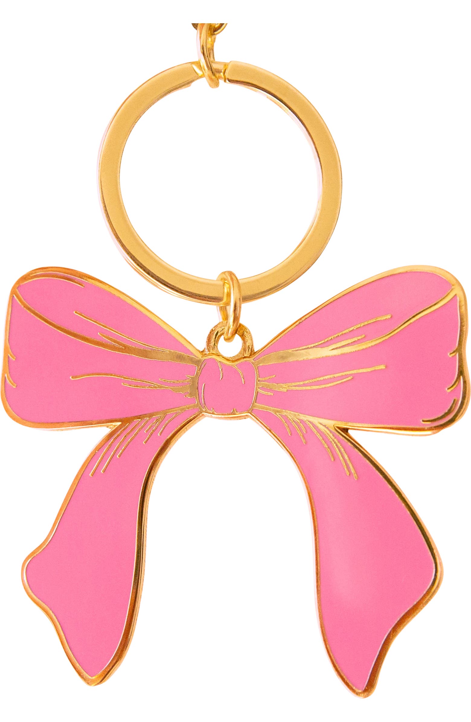 Sunshine Studios Bow Enamel Keychain | Nordstrom