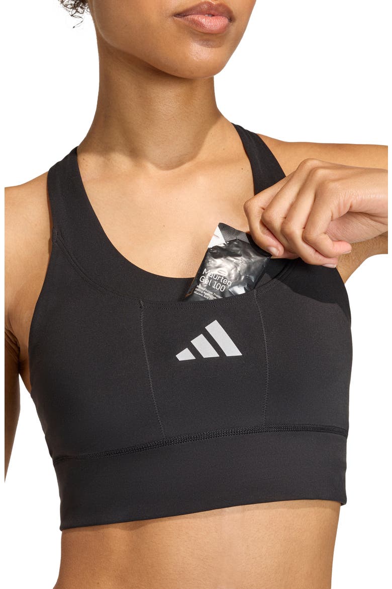 Adi365 Pocket Sports Bra, Alternate, color, BLACK