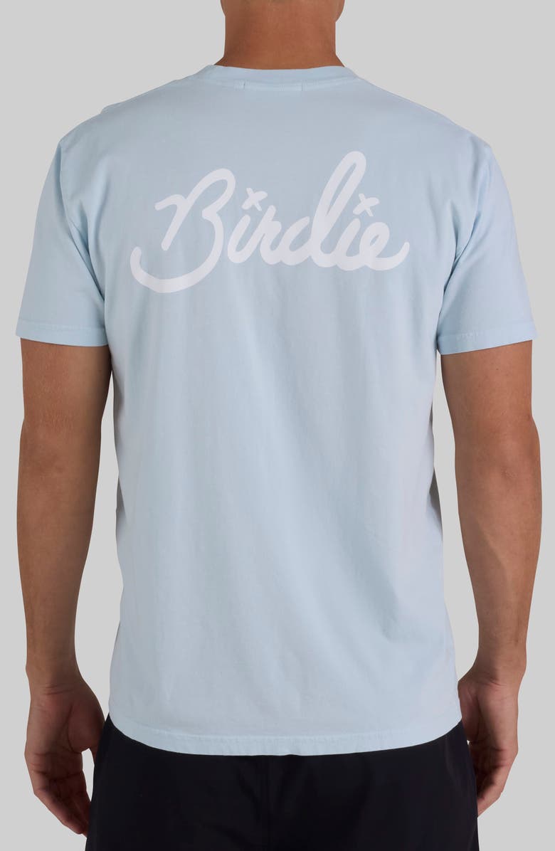 Bad Birdie Birdie Cotton Graphic T-Shirt, Alternate, color, Baby Blue