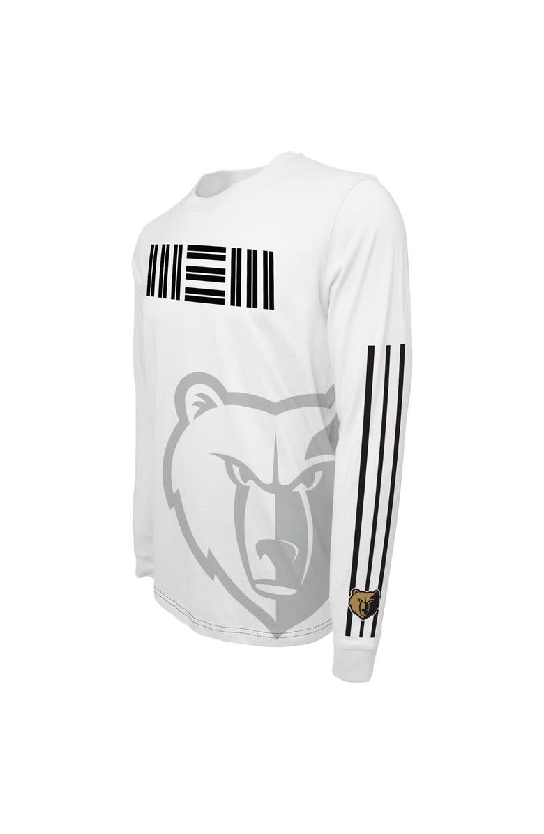 Stadium Essentials Unisex Stadium Essentials White Memphis Grizzlies 2023/24 City Edition Scoreboard Long Sleeve T-Shirt, Alternate, color, 