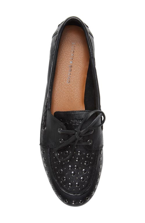 Shop Lucky Brand Timini 2 Studded Loafer In Black