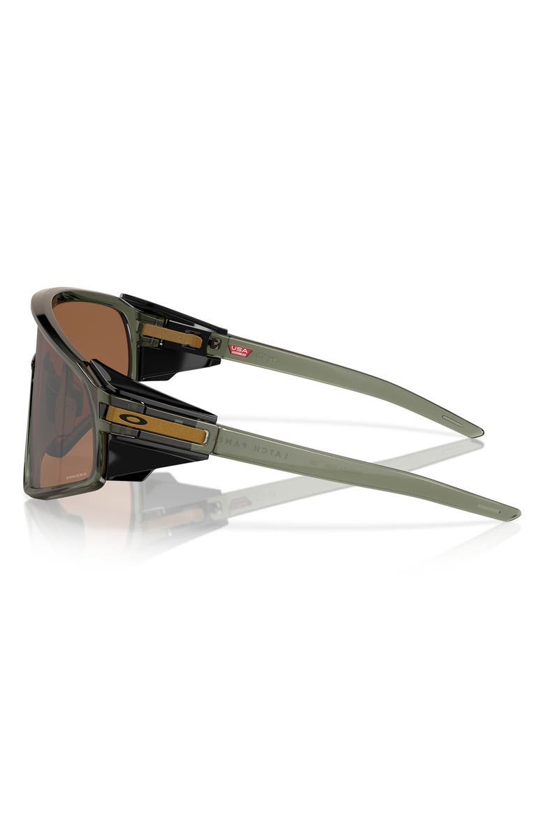 Oakley 135mm Prizm<sup>™</sup> Shield Sunglasses, Alternate, color, Olive