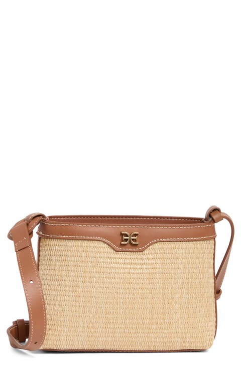 Marsella Raffia Crossbody Bag