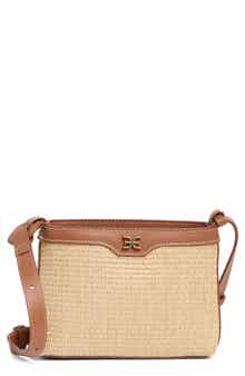 Sam Edelman Marsella Raffia Crossbody Bag