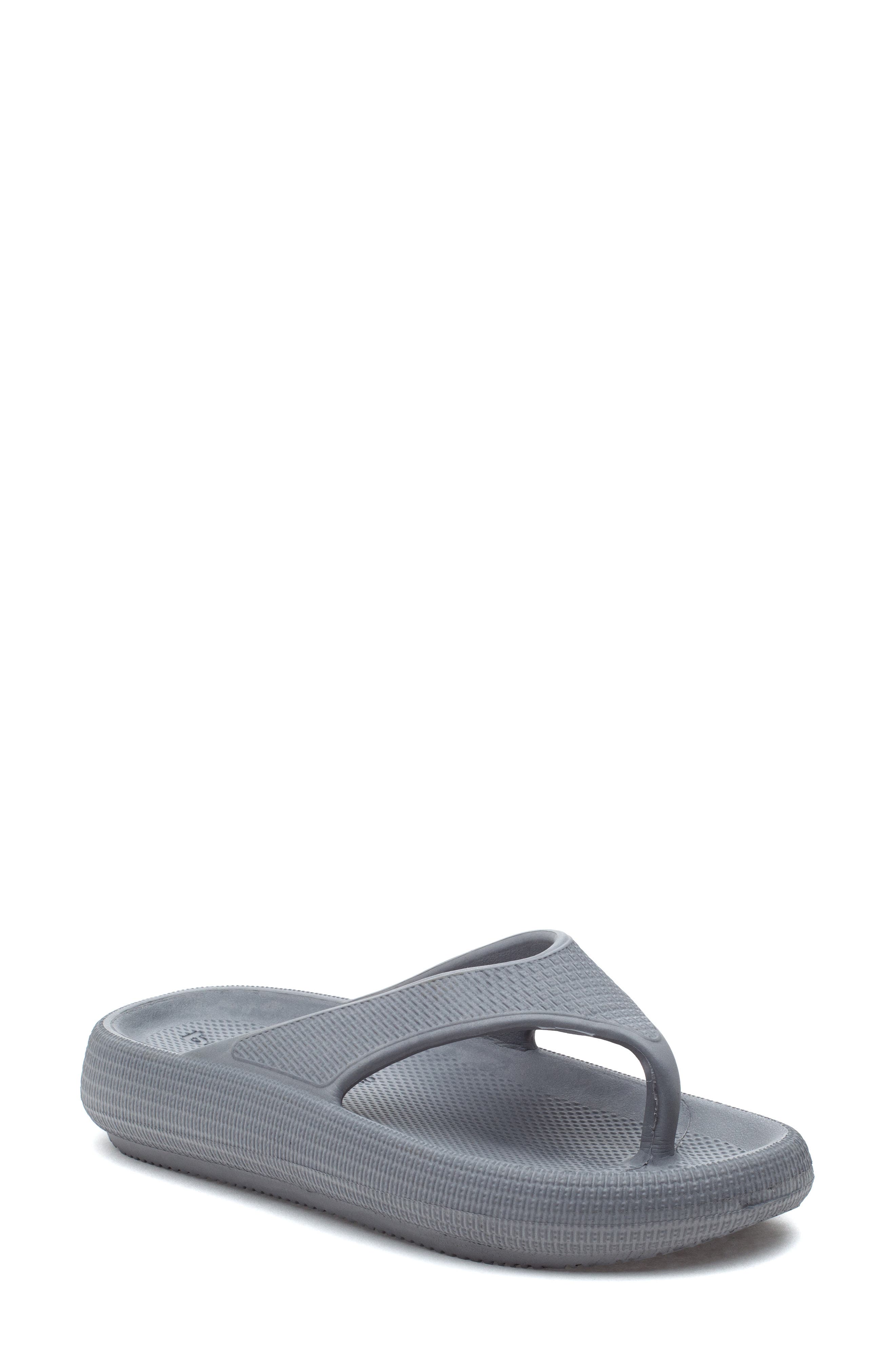 beach slides by J/SLIDES Sandee Platform Flip Flop (Women) | Nordstromrack