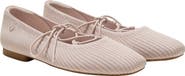 VIVAIA Miley Square-Toe Ballet Flats Lace-Up Mary Janes